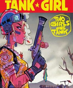 Tank Girl Poster Art Diamond Painting