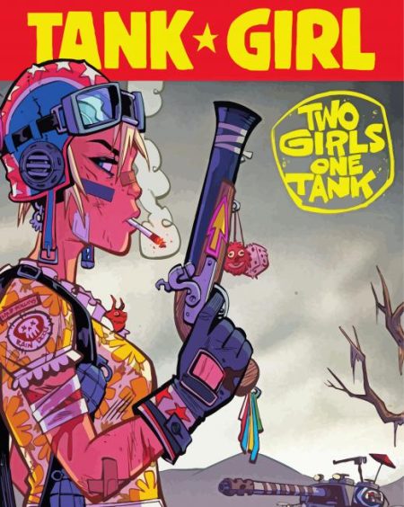 Tank Girl Poster Art Diamond Painting