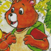 Teddy Ruxpin Art Diamond Painting