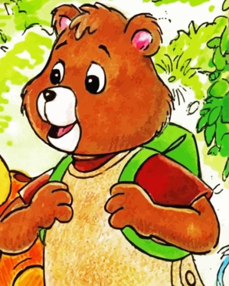 Teddy Ruxpin Art Diamond Painting