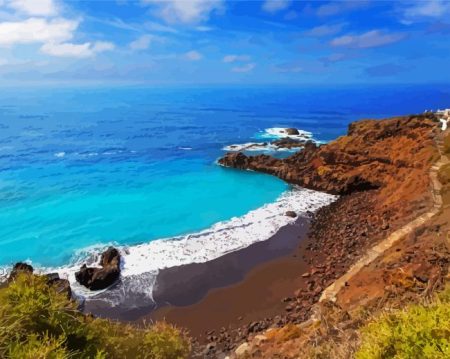 Tenerife Beach Diamond Painting
