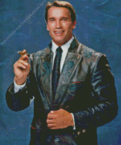 The Actor Arnold Schwarzenegger Diamond Painting