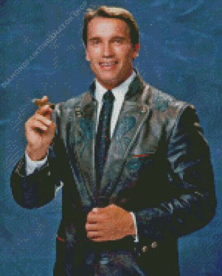 The Actor Arnold Schwarzenegger Diamond Painting
