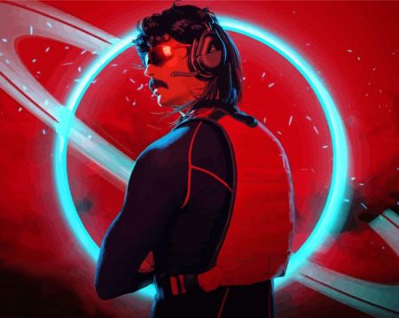 The Dr DisRespect Diamond Painting