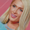 The Famous Paris Hilton Diamond Painting