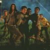 The Maze Runner Characters Diamond Painting