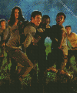 The Maze Runner Characters Diamond Painting