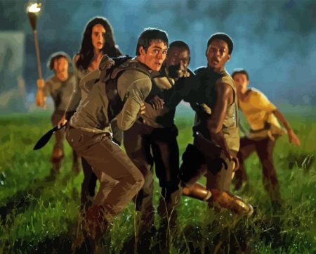 The Maze Runner Characters Diamond Painting