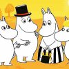 The Moomins Family Diamond Painting