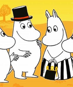 The Moomins Family Diamond Painting