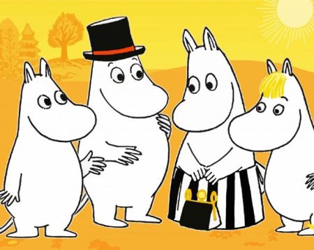 The Moomins Family Diamond Painting