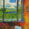 The Open Window Bonnard Art Diamond Painting