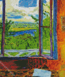 The Open Window Bonnard Art Diamond Painting