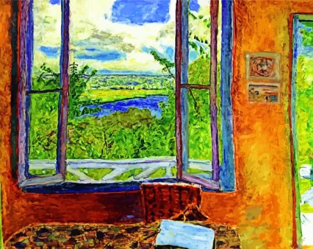 The Open Window Bonnard Art Diamond Painting