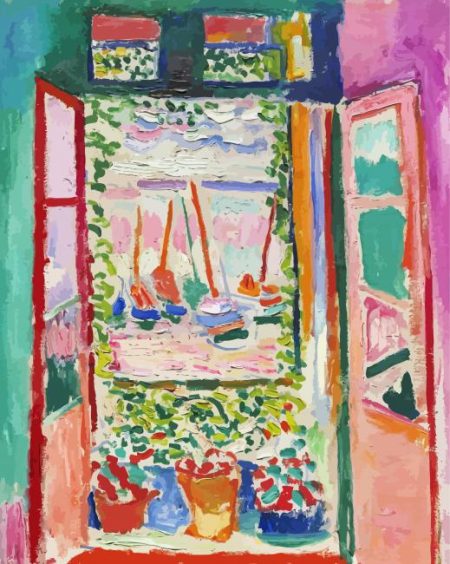 The Open Window By Henri Matisse Diamond Painting