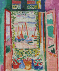 The Open Window By Henri Matisse Diamond Painting