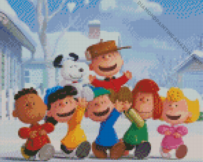 The Peanuts Gang Diamond Painting