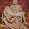 The Pieta Sculpture Diamond Painting