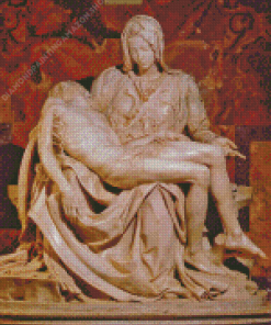 The Pieta Sculpture Diamond Painting