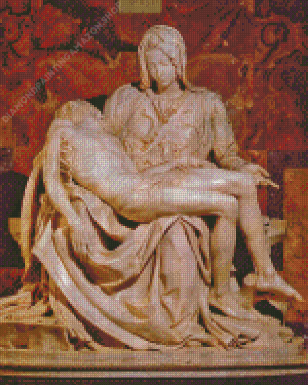 The Pieta Sculpture Diamond Painting