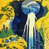 The Waterfall Of Amida Hokusai Diamond Painting