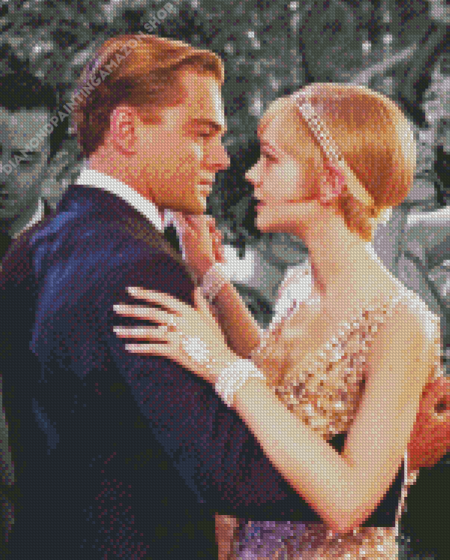 The Great Gatsby Jay And Daisy Diamond Painting