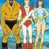 Thundarr The Barbarian Characters Diamond Painting