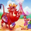 Timon And Pumbaa Diamond Painting