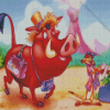 Timon And Pumbaa Diamond Painting