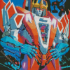 Transformers Starscream Robot Diamond Painting