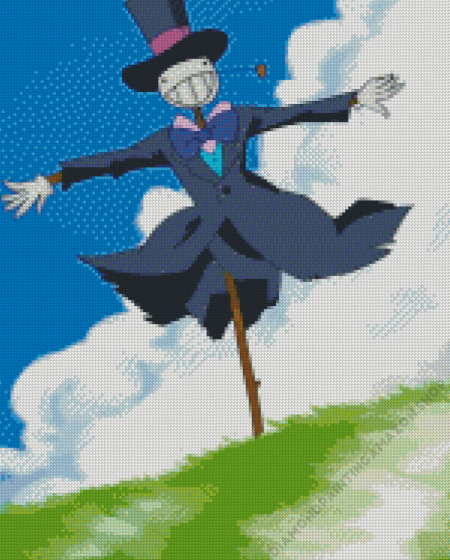 Turnip Head Character Diamond Painting