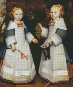 Two Girls From Groningen Diamond Painting