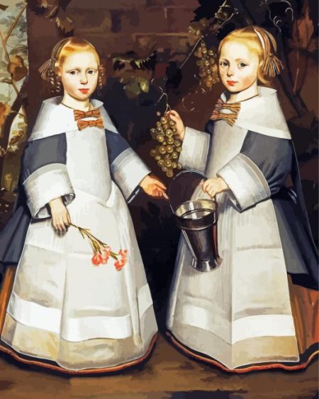 Two Girls From Groningen Diamond Painting