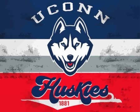 UConn Huskies Poster Diamond Painting