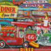 Vintage Diners 50s Diamond Painting