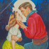 Vintage Lovers Diamond Painting