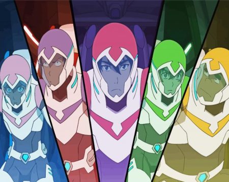 Voltron Legendary Defender Diamond Painting