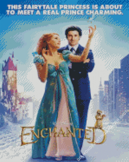 Walt Disney Enchanted Poster Diamond Painting