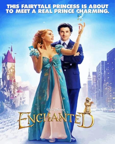 Walt Disney Enchanted Poster Diamond Painting