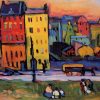 Wassily Kandinsky Houses In Munich Diamond Painting