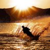 Water Skiing At Sunset Diamond Painting