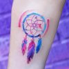 Watercolor Dreamcatcher Tattoo Diamond Painting