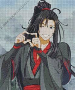 Wei Wuxian Anime Character Diamond Painting