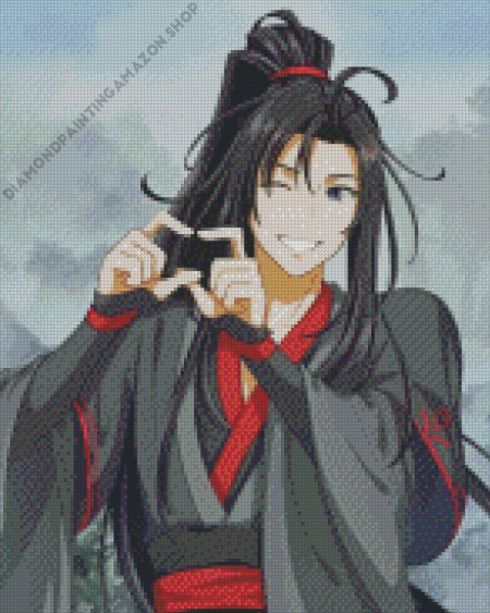 Wei Wuxian Anime Character Diamond Painting