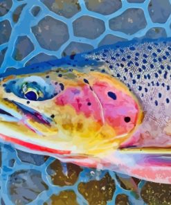 Westslope Cutthroat Trout Diamond Painting