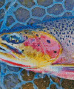 Westslope Cutthroat Trout Diamond Painting