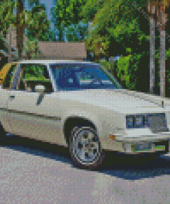 White Cutlass Supreme Diamond Painting