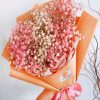 White Pink Babys Breath Diamond Painting