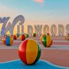 Wildwood New Jersey Sunset Diamond Painting