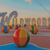 Wildwood New Jersey Sunset Diamond Painting